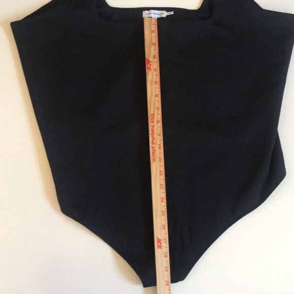Good American Scuba Modern Tank Bodysuit NWT NEW Black Size 8 5X DD Plus Thong - Picture 14 of 14